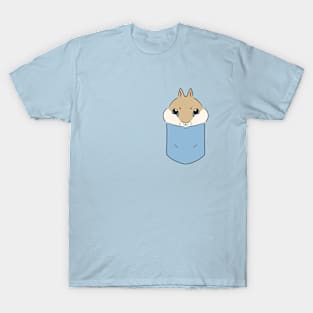 Cute Rabbit in the Pocket T-Shirt